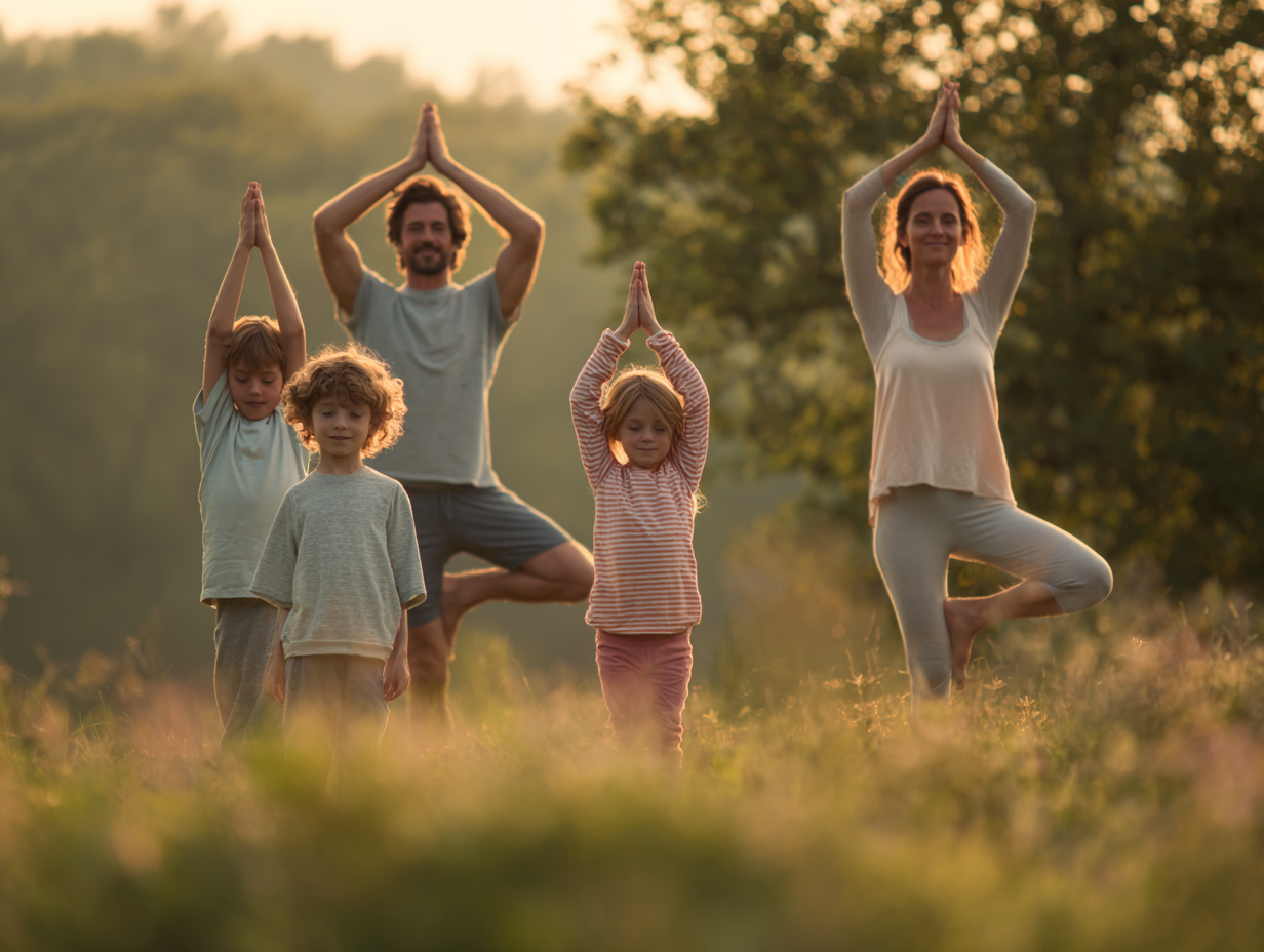 Професійні інструктори йоги працюють з людьми різного віку